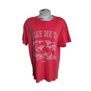 Victorias‎ Secret Pink Take Me To Miami Tee Size M